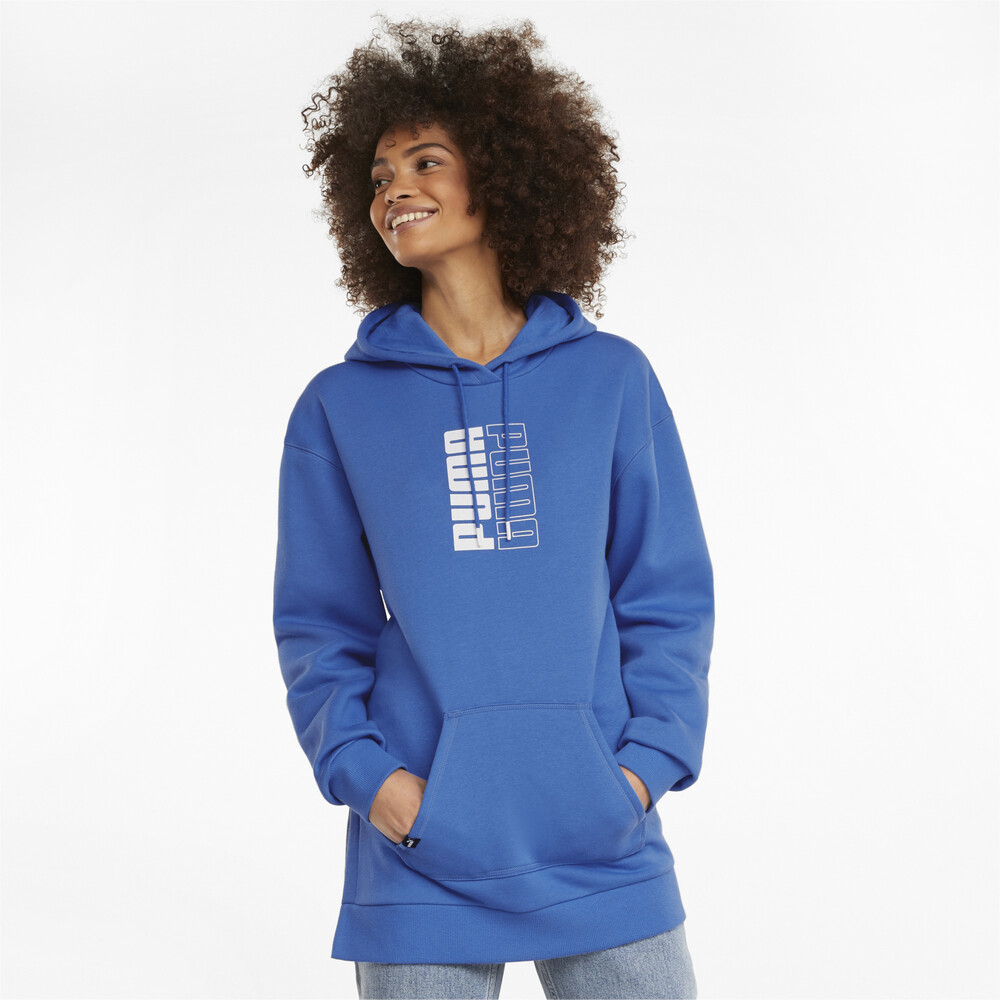 фото Толстовка power elongated women's hoodie puma