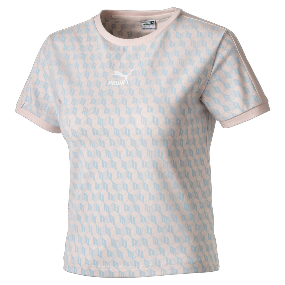 фото Футболка summer luxe all-over printed women's tee puma