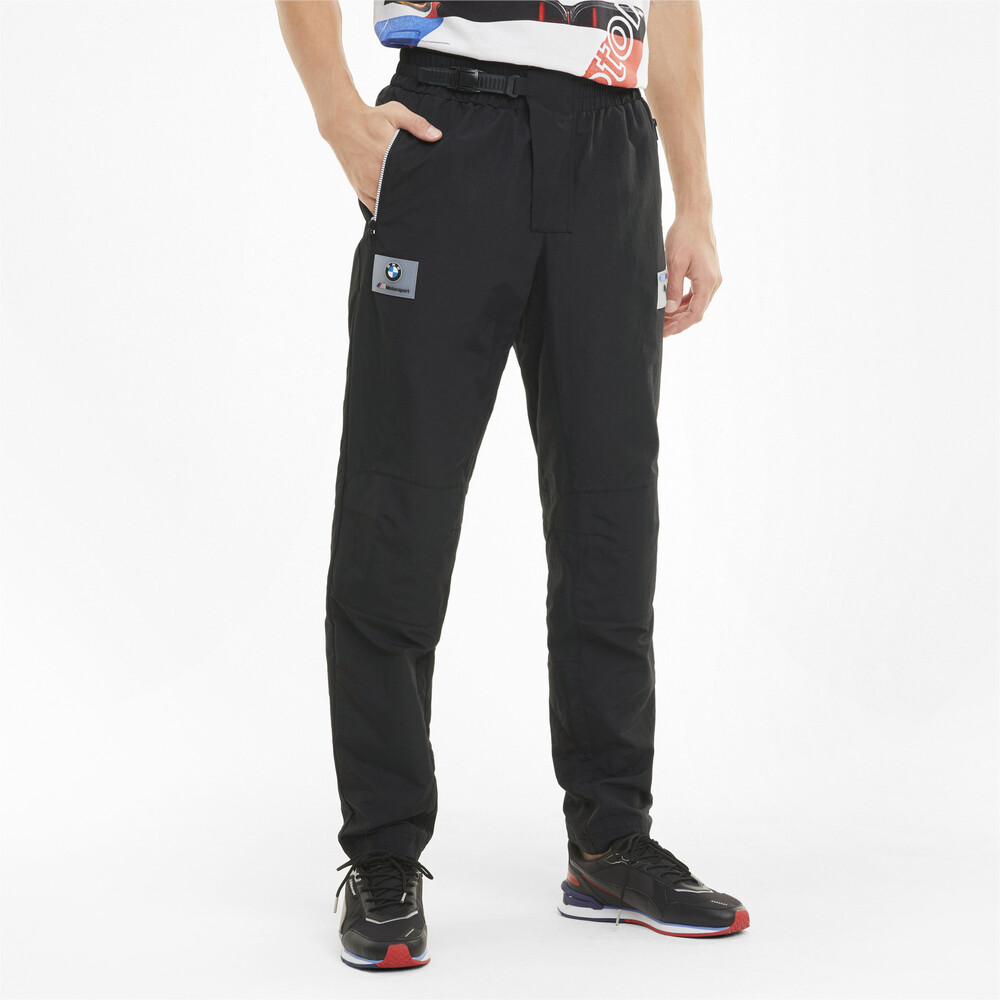 фото Штаны bmw m motorsport street woven men's street pants puma