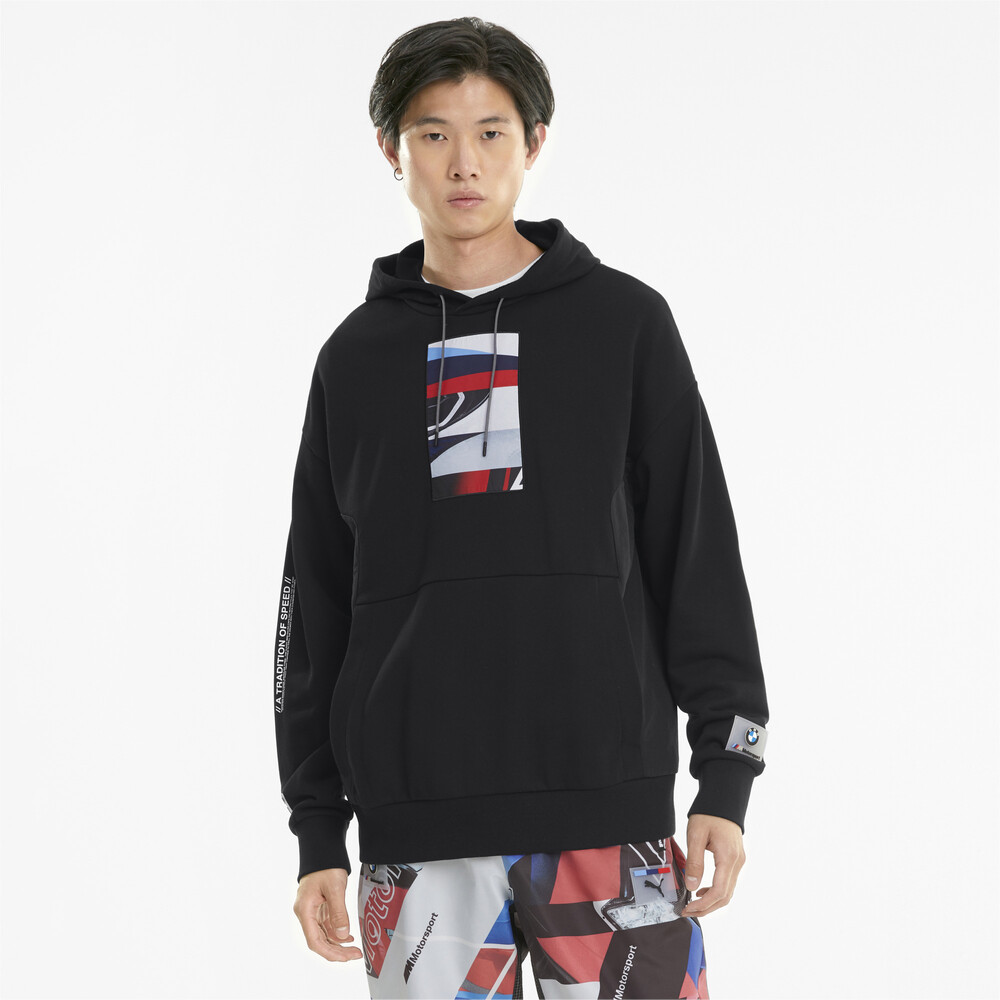 фото Толстовка bmw m motorsport street men's hoodie puma