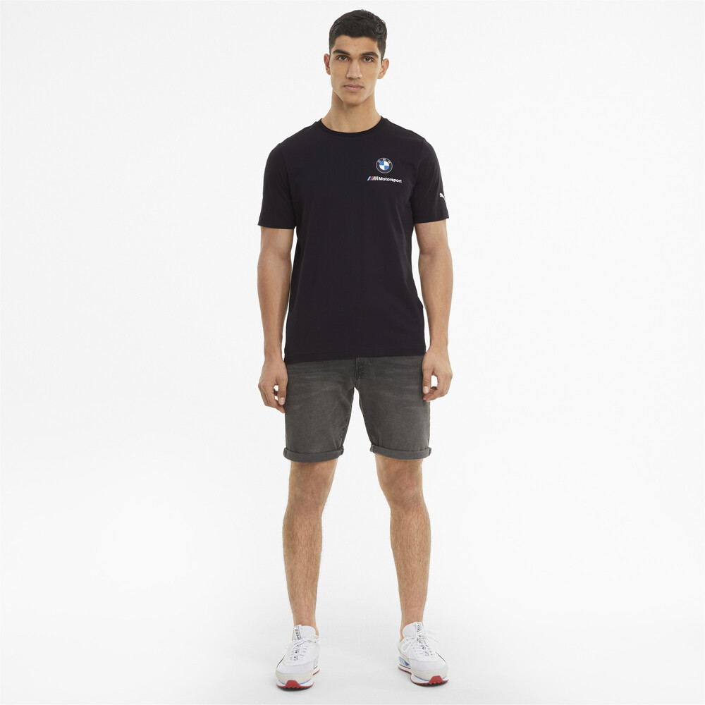 фото Футболка bmw m motorsport essentials small logo men's tee puma