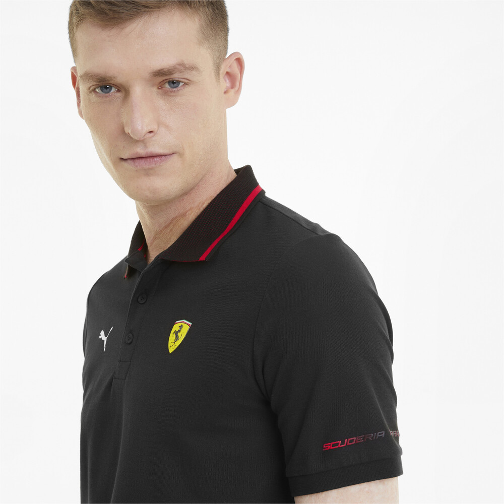 фото Поло scuderia ferrari race men's polo shirt puma