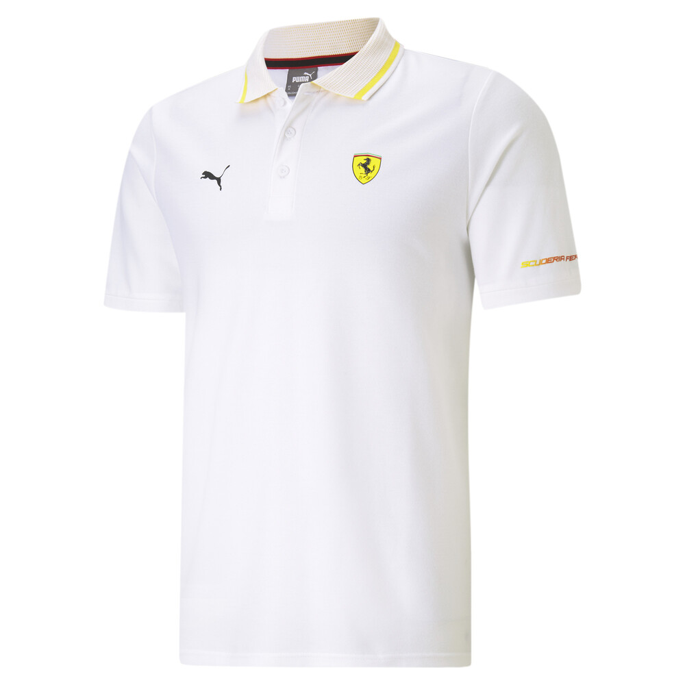 фото Поло scuderia ferrari race men's polo shirt puma