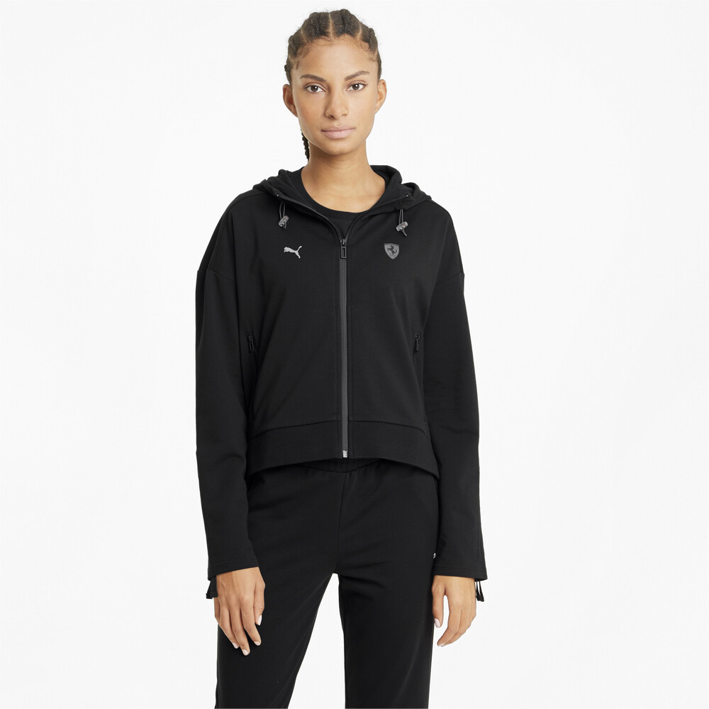 фото Толстовка scuderia ferrari style hooded women's sweat jacket puma
