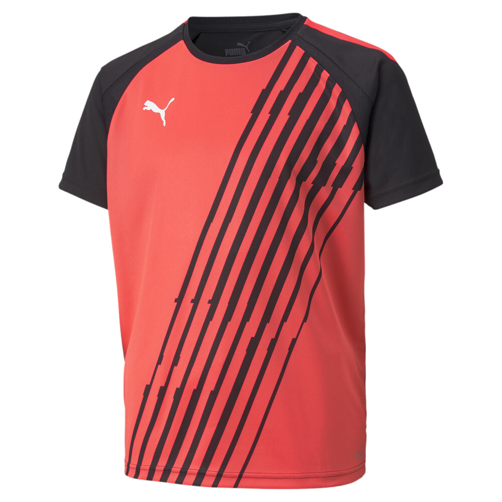 фото Детская футболка teamliga graphic youth football jersey puma