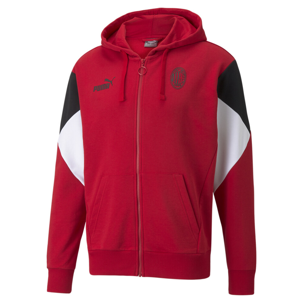 фото Толстовка ac milan ftblculture full-zip men's football hoodie puma