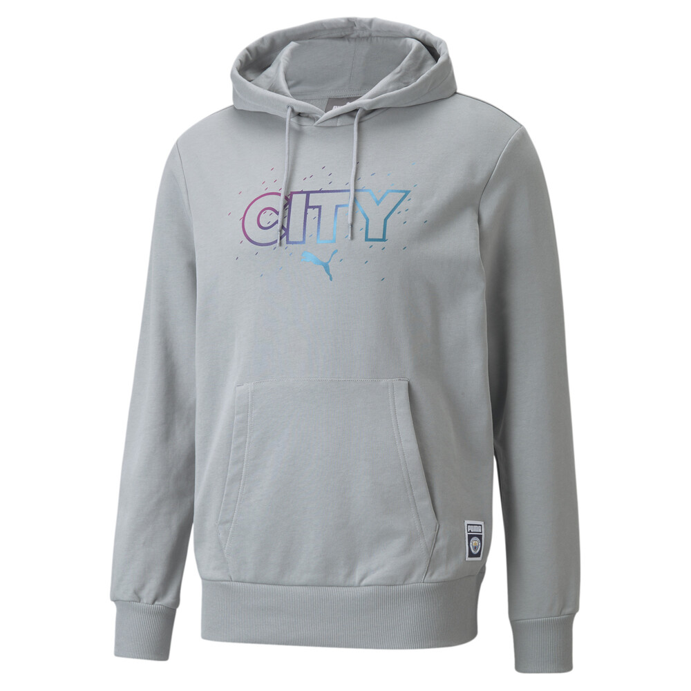 фото Толстовка man city ftblcore men's football hoodie puma