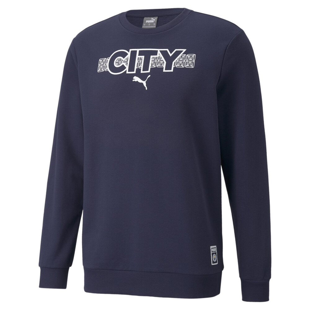 фото Толстовка man city ftblcore men's football sweater puma