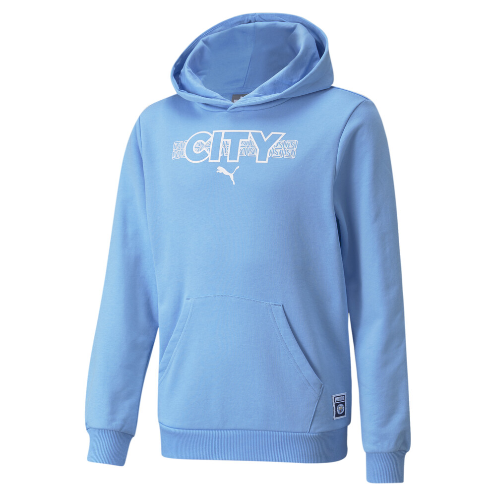 фото Детская толстовка man city ftblcore youth football hoodie puma