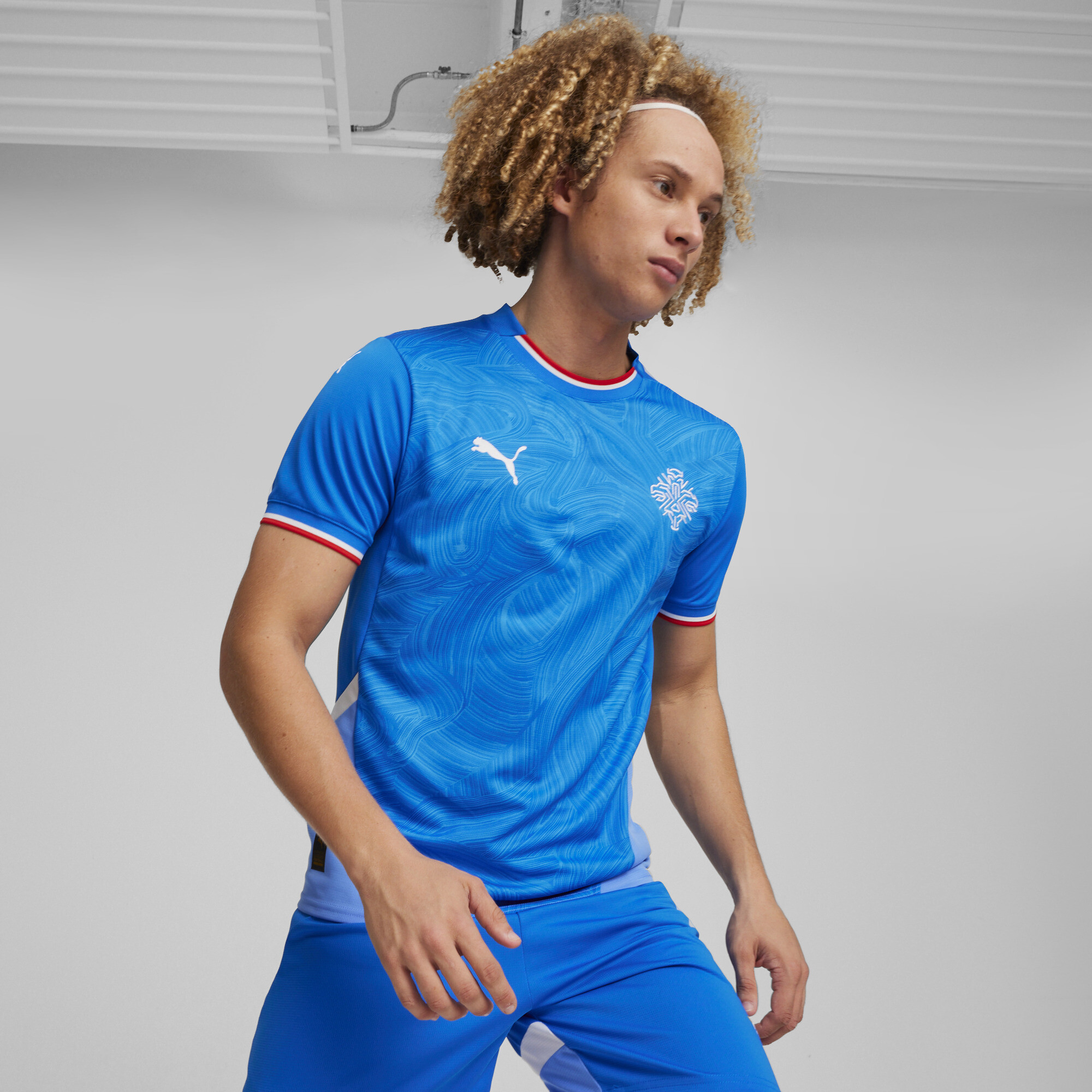 Iceland Home Jersey Men Team Jerseys Puma