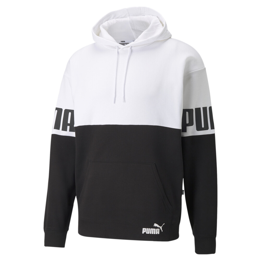 фото Толстовка power colourblock men's hoodie puma