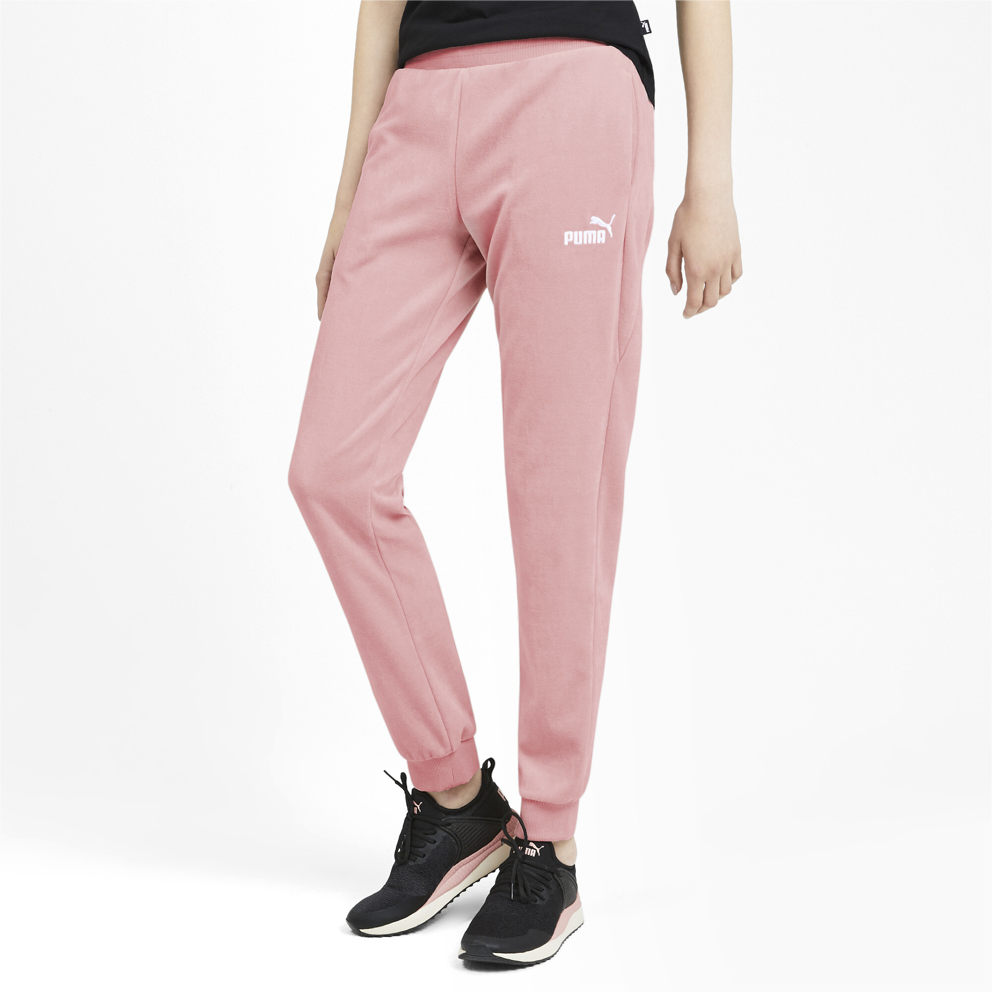 pink puma sweatpants