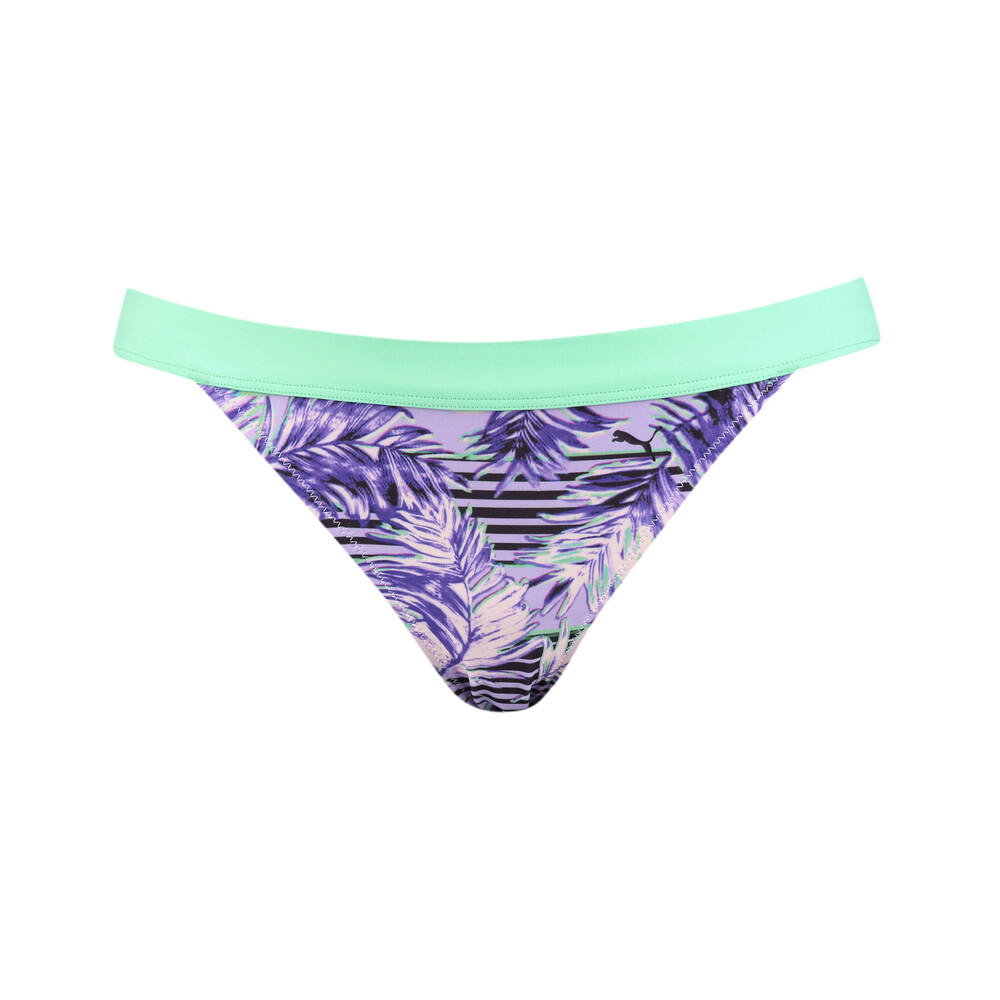 Puma Swim Women Bikini Brief Purple Puma