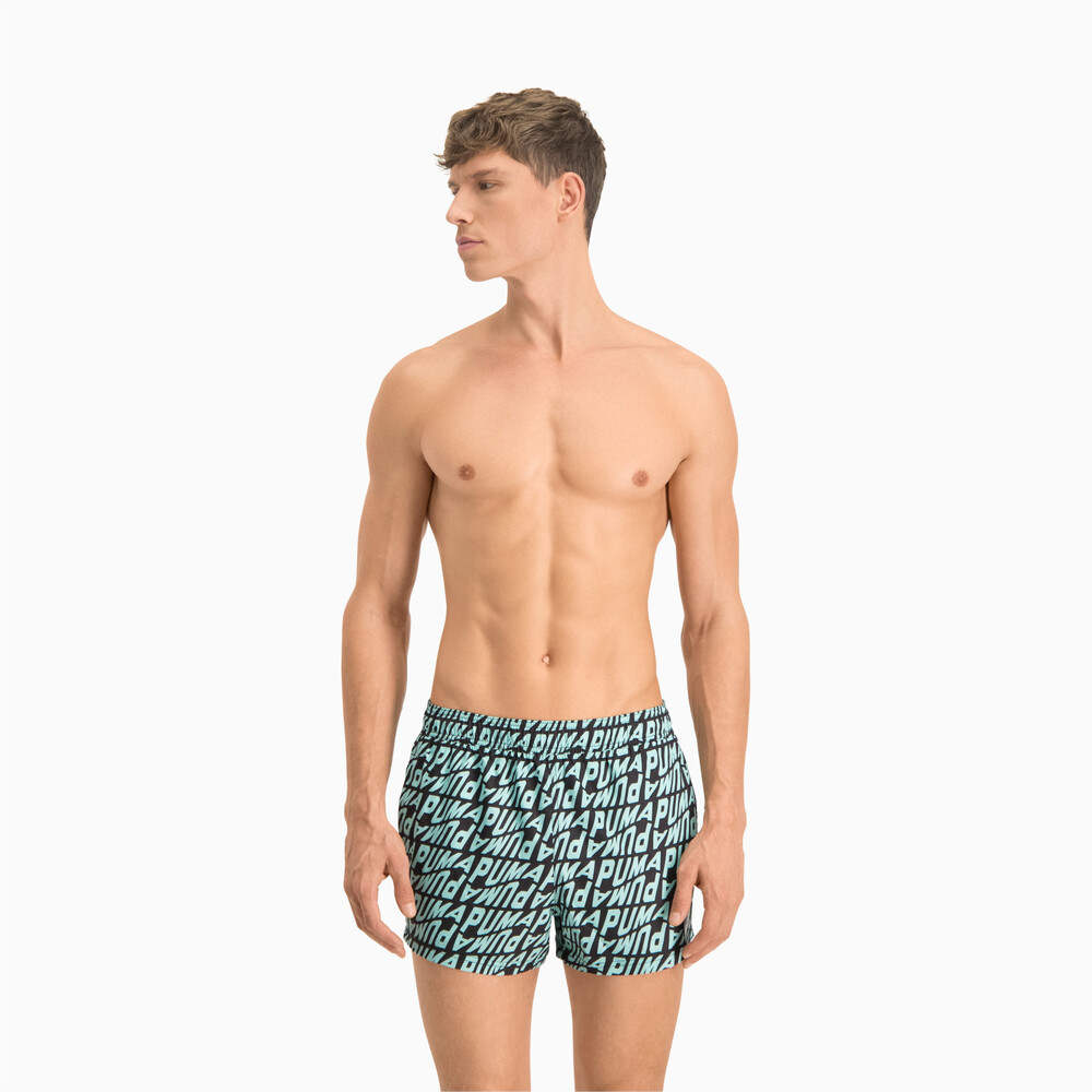 фото Шорты для плавания swim men’s wave all-over-print short swimming shorts puma