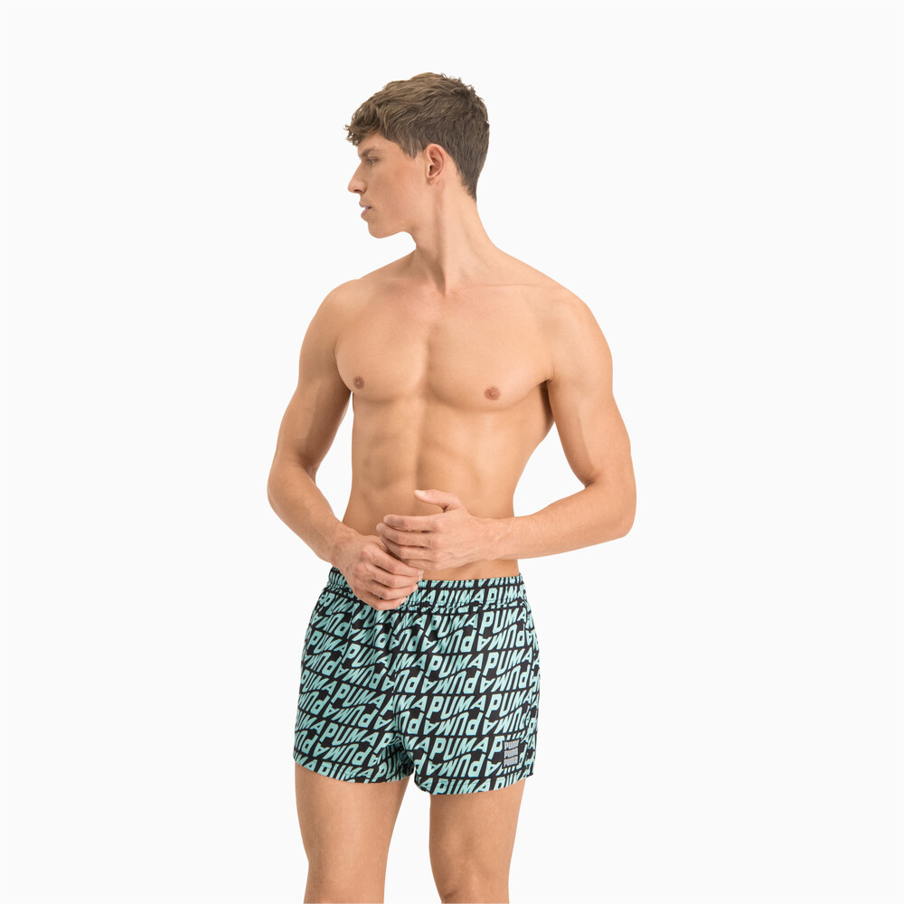 фото Шорты для плавания swim men’s wave all-over-print short swimming shorts puma