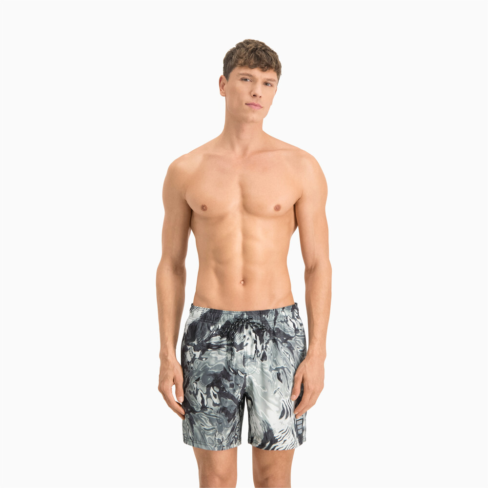 фото Шорты для плавания swim men’s reflection all-over-print mid shorts puma