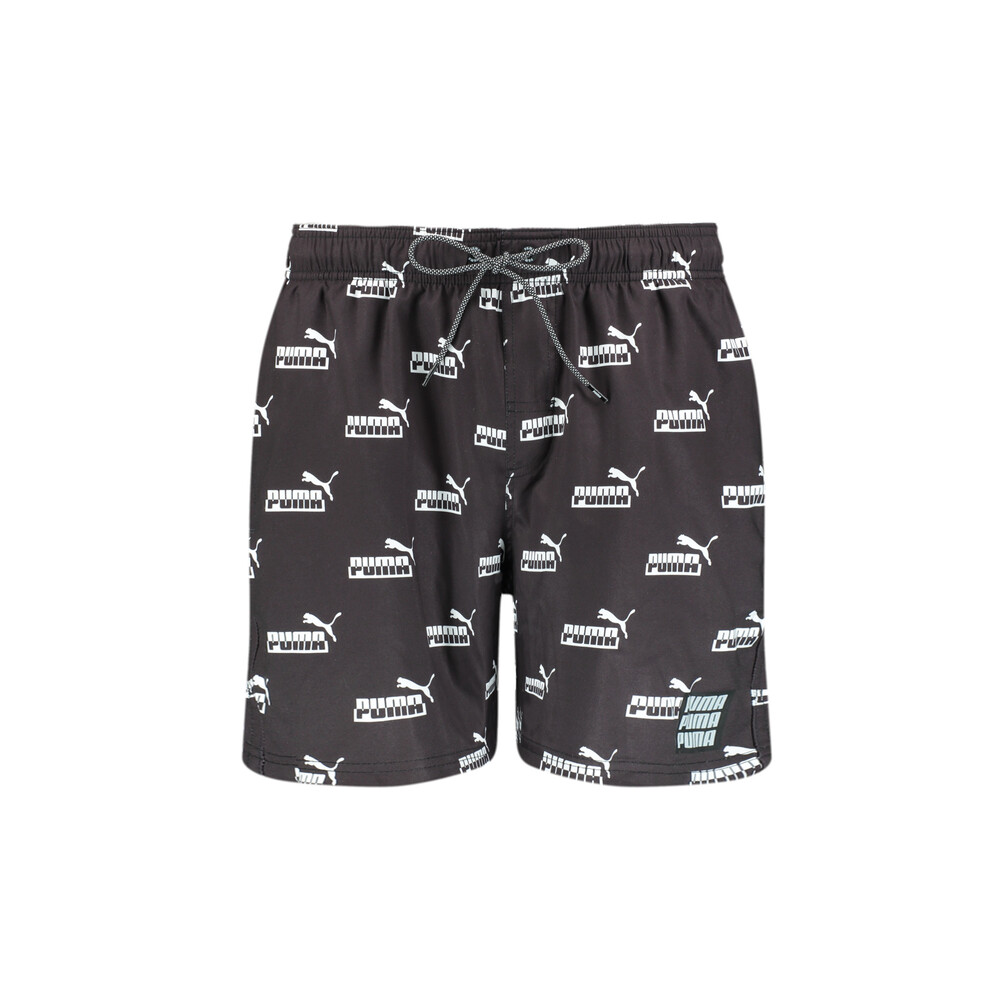 фото Шорты для плавания swim men's no. 1 logo all-over-print mid shorts puma