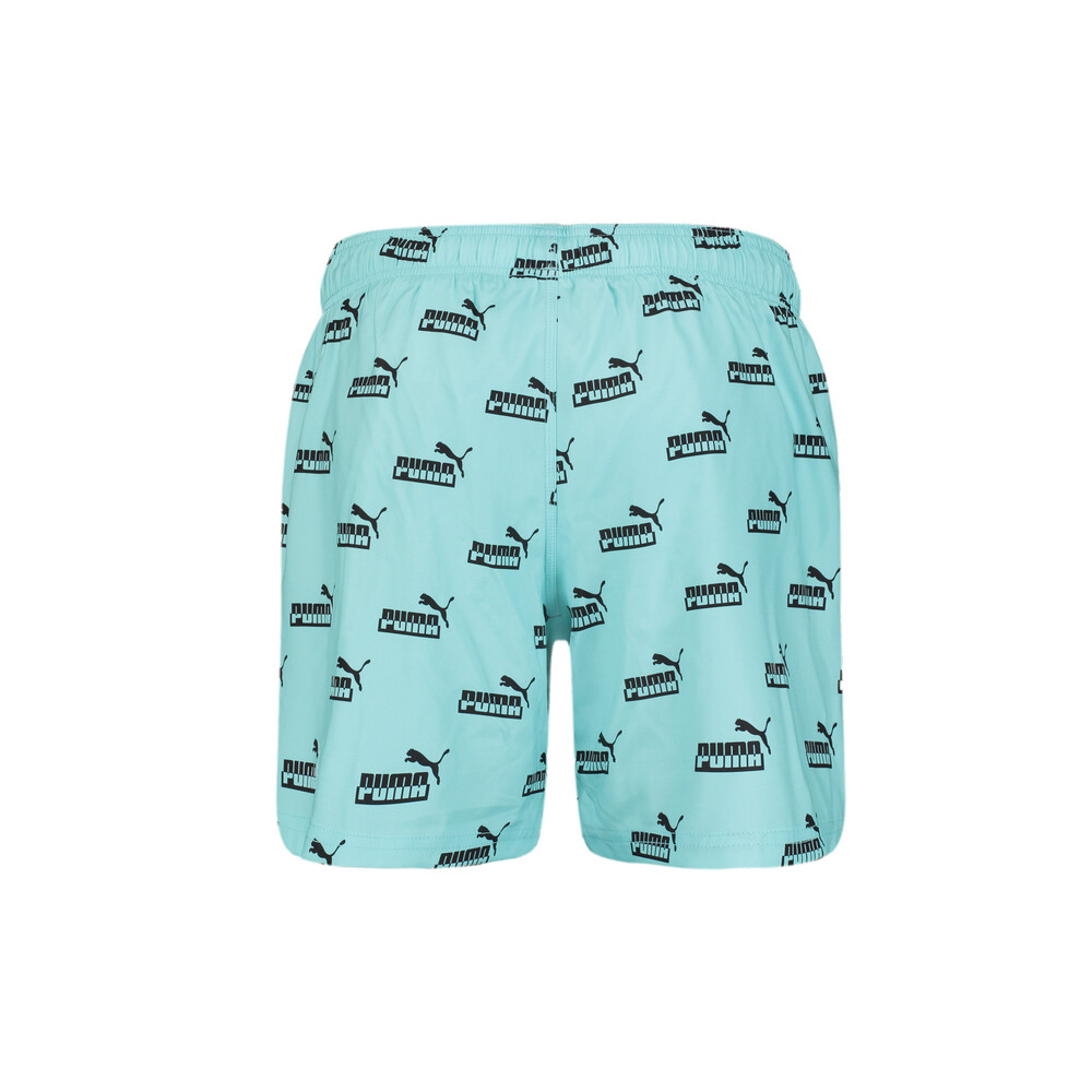 фото Шорты для плавания swim men's no. 1 logo all-over-print mid shorts puma