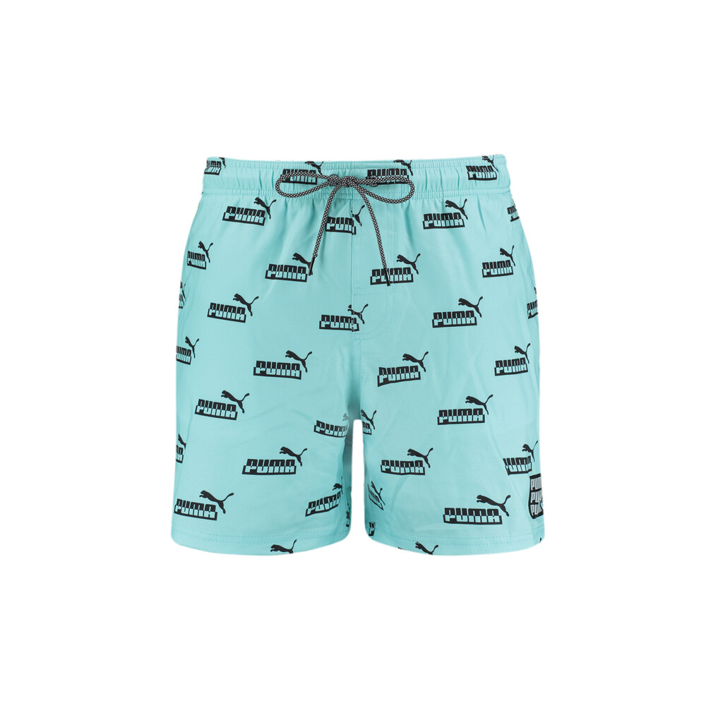 фото Шорты для плавания swim men's no. 1 logo all-over-print mid shorts puma
