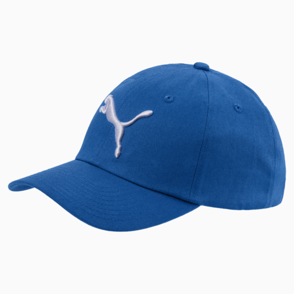 Essentials Woven Cap Kids, Turkish Sea-P.Cat white, large-ZAF