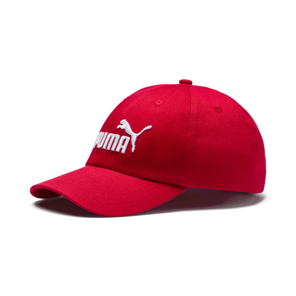 Essentials Woven Cap Kids, High Risk Red-No 1, large-ZAF