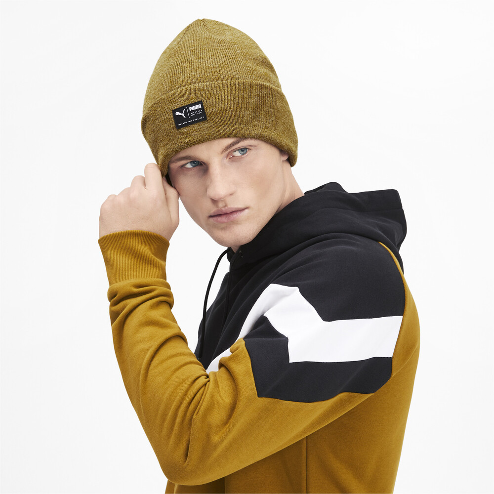 

PUMA - Шапка ARCHIVE heather beanie – Moss Green –, Зеленый