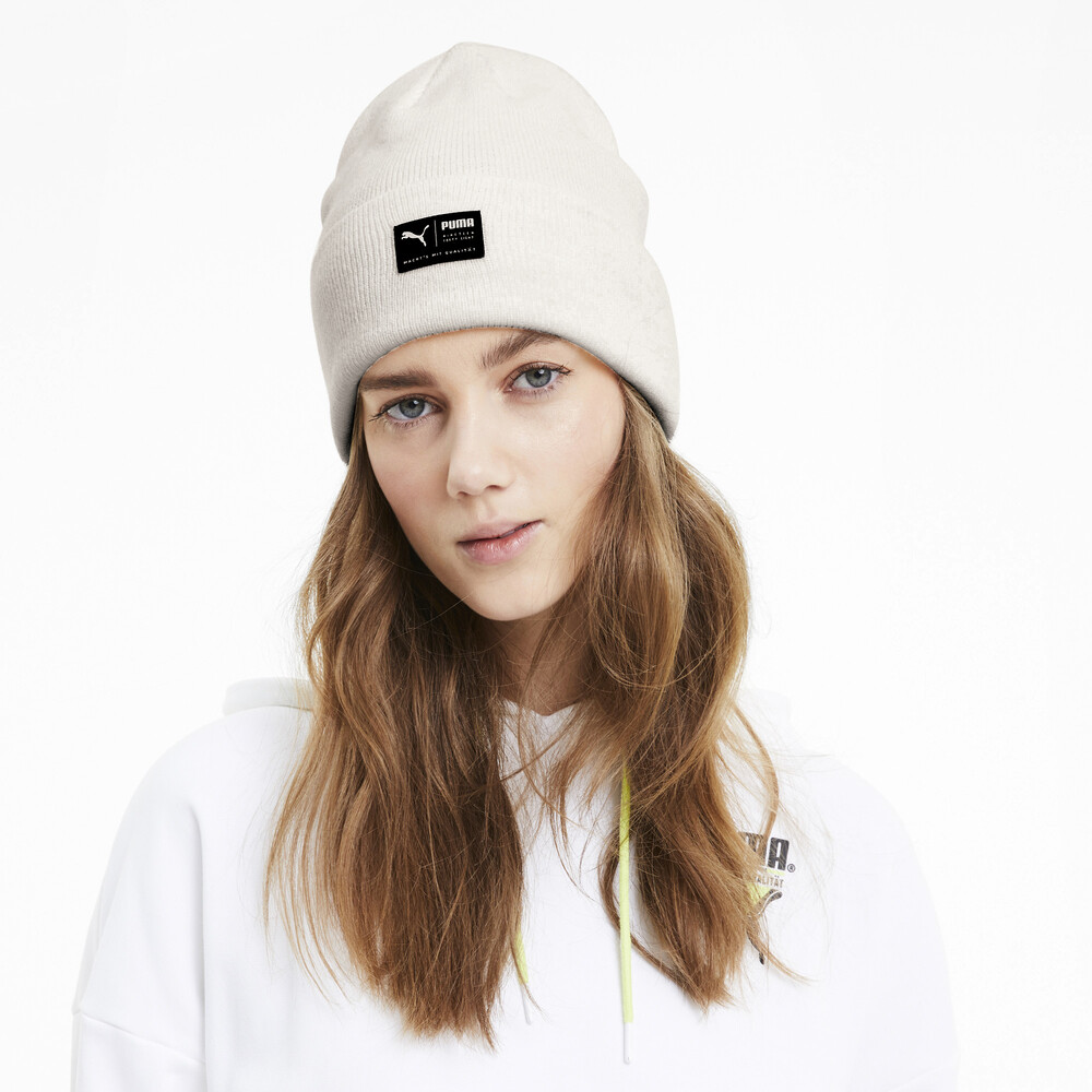 

PUMA - Шапка ARCHIVE heather beanie – Puma White –, Белый