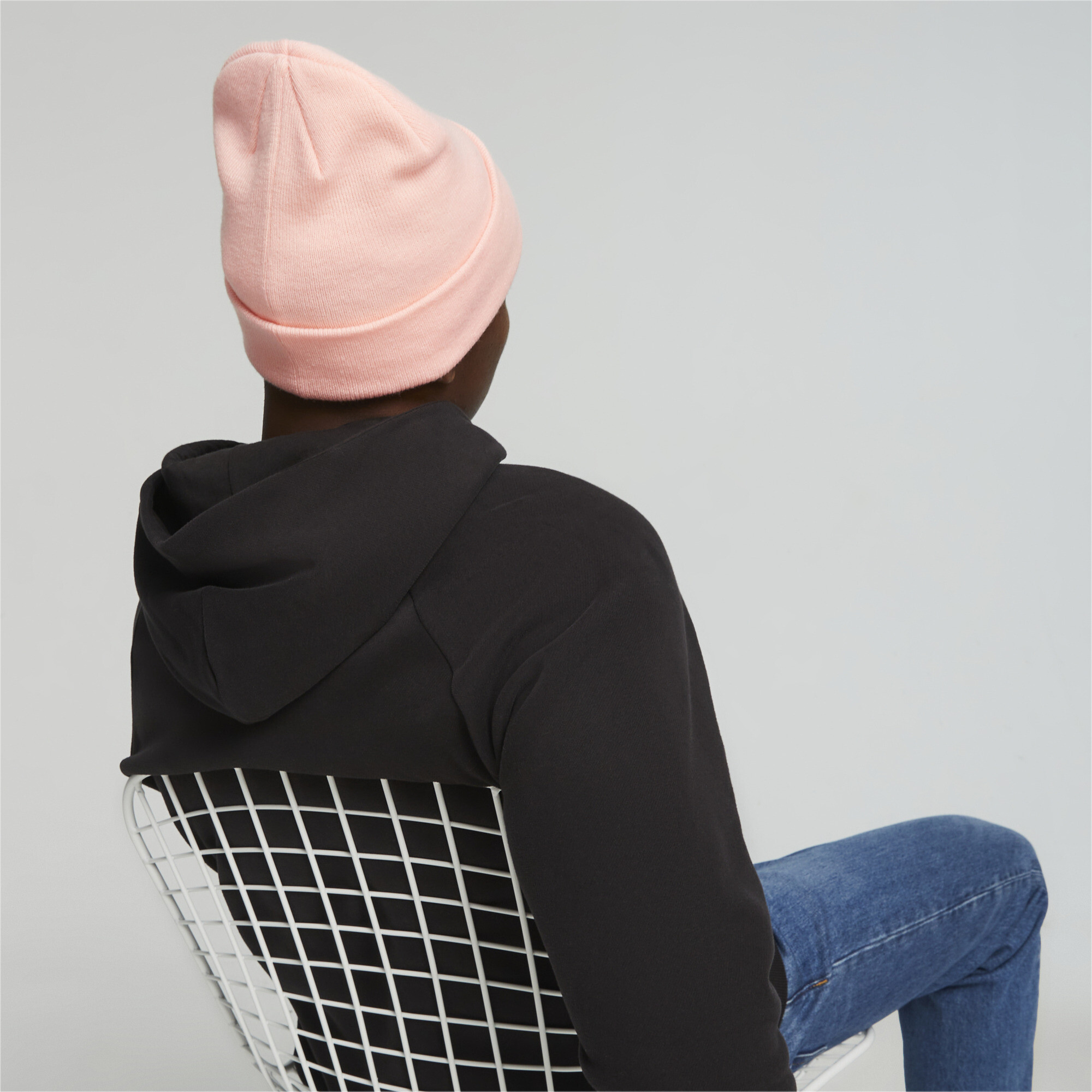 Puma Archive Heather Beanie Hat, Pink, Size Adult, Accessories