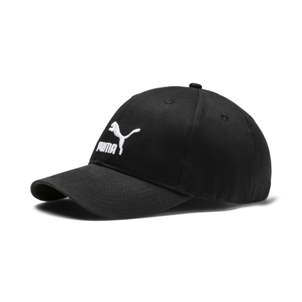 Archive Logo Baseball Cap, Puma Black, large-ZAF