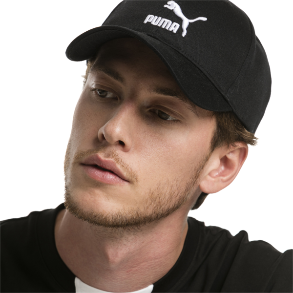 Archive Logo Baseball Cap, Puma Black, large-ZAF