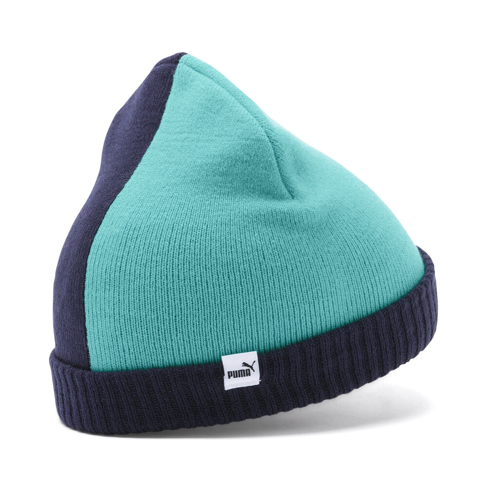 

PUMA - Детская шапка Mini Cats Beanie – Peacoat-Blue Turquoise –, Синий