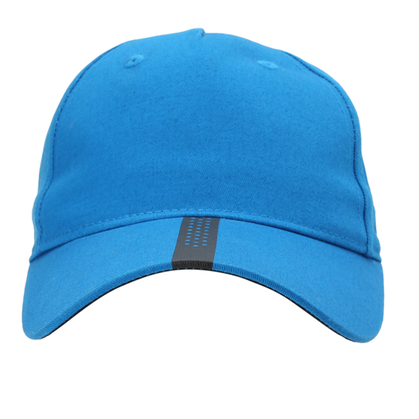 teamLIGA Cap, Electric Blue Lemonade-Puma Black, large-ZAF