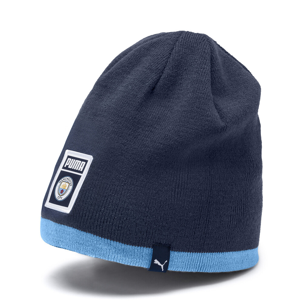 Man City Dna Reversible Beanie Blue Puma