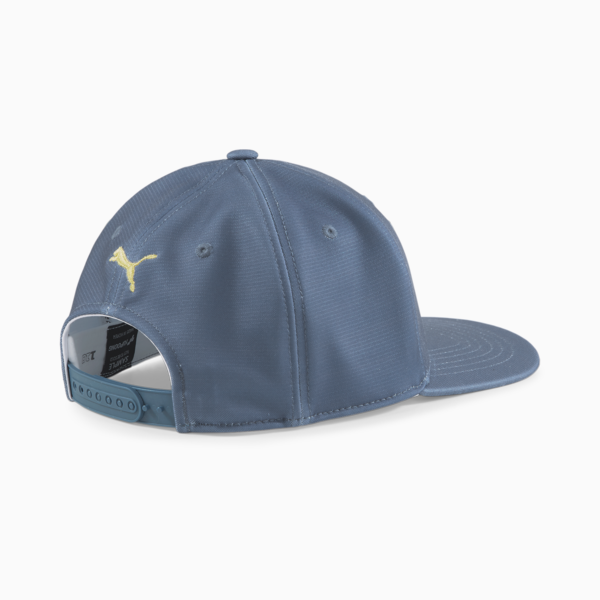 P Snapback Men's Golf Cap, Evening Sky Heather-Mustard Seed, large-ZAF