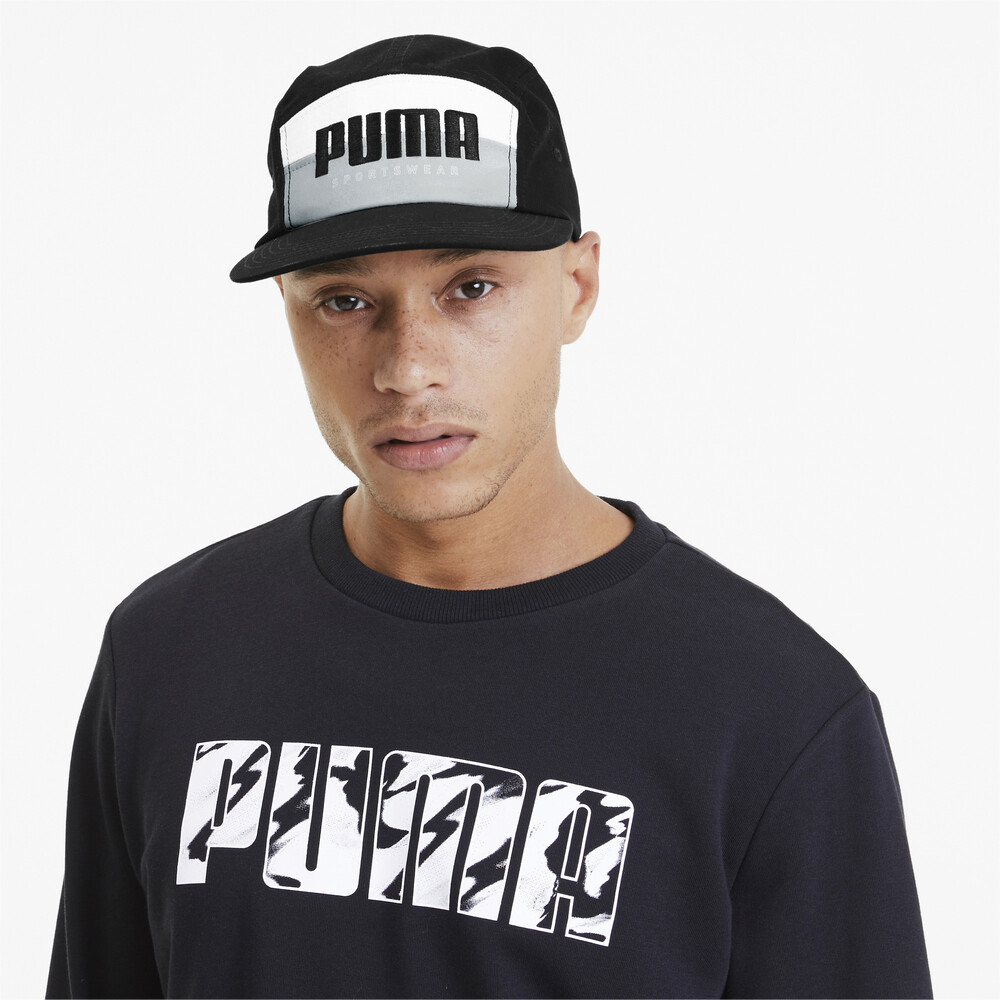 

PUMA - Кепка PUMA 5 Panel Cap – Puma Black-High Rise –, Черный