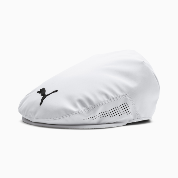 Tour Men's Golf Driver Cap, Bright White, large-ZAF