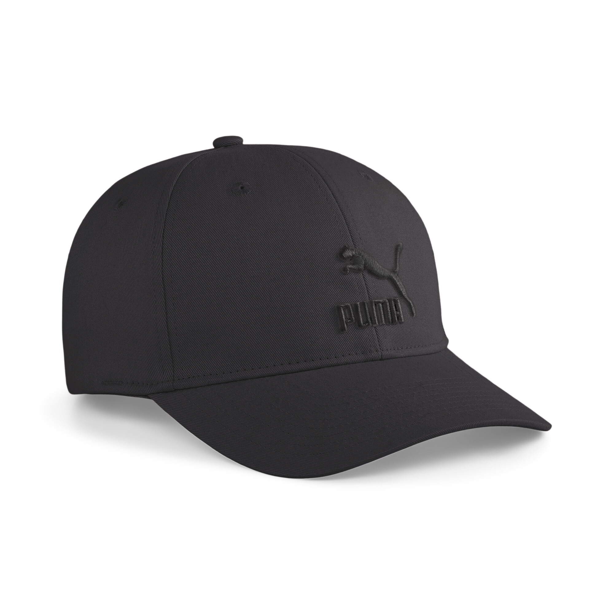 Puma Archive Logo Baseballcap | Mit Plain | Black/Black Logo | Größe: Adult