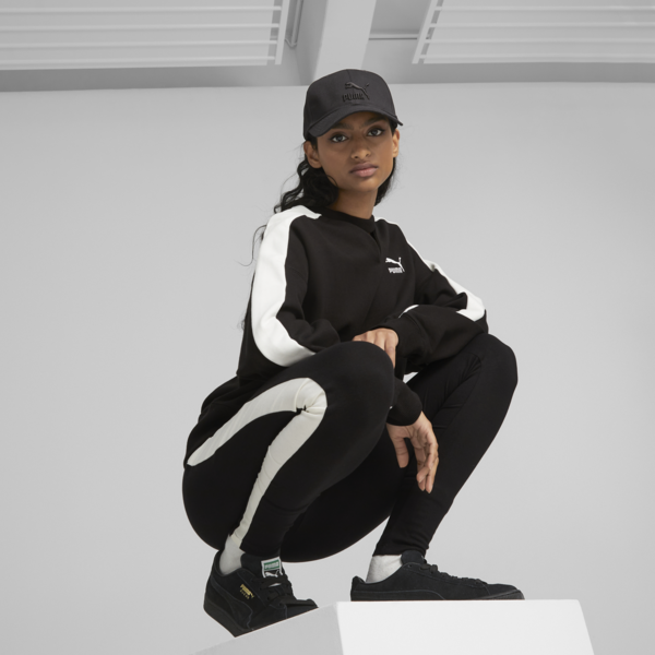 Archive Logo Baseball Cap, Puma Black-black Logo, large-MEX