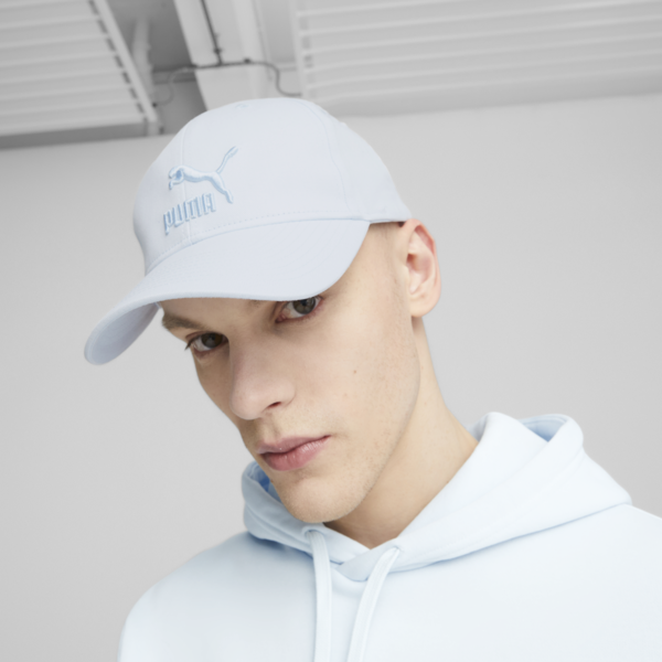 Archive Logo Baseball Cap, Icy Blue, large-ZAF