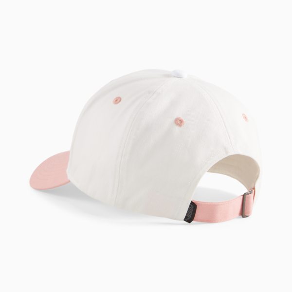Archive Logo Baseball Cap, Warm White-Peach Smoothie, large-ZAF
