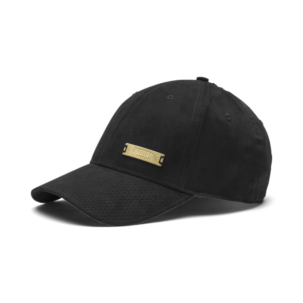suede baseball cap
