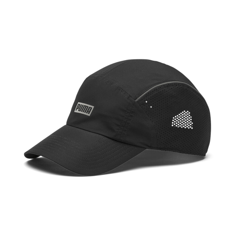 PUMA Performance Reflective Logo Running Cap, Black
