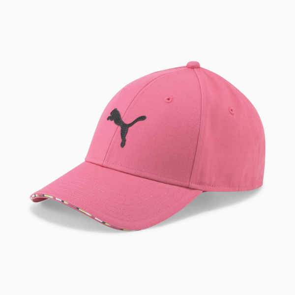 Woven Baseball Cap, Sunset Pink-Day to Night, large-MEX