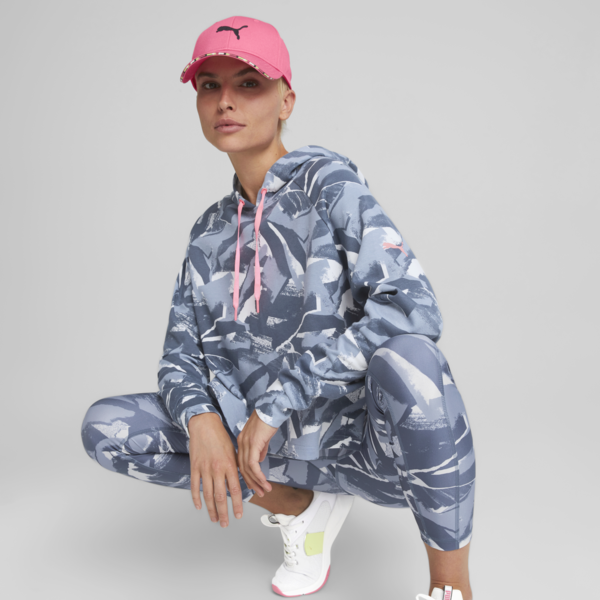 Woven Baseball Cap, Sunset Pink-Day to Night, large-MEX