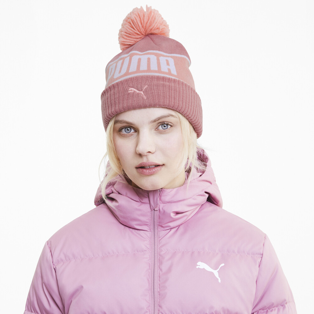 

PUMA - Шапка PUMA POM Beanie – Foxglove-Bridal Rose –, Розовый