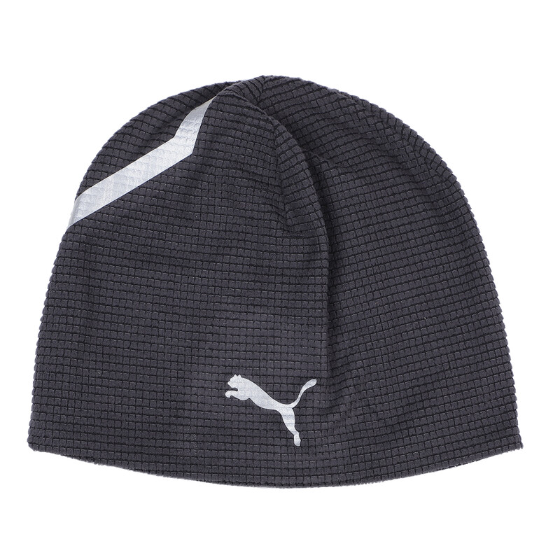 

PUMA Woven Reflective Tec Running Beanie, Black