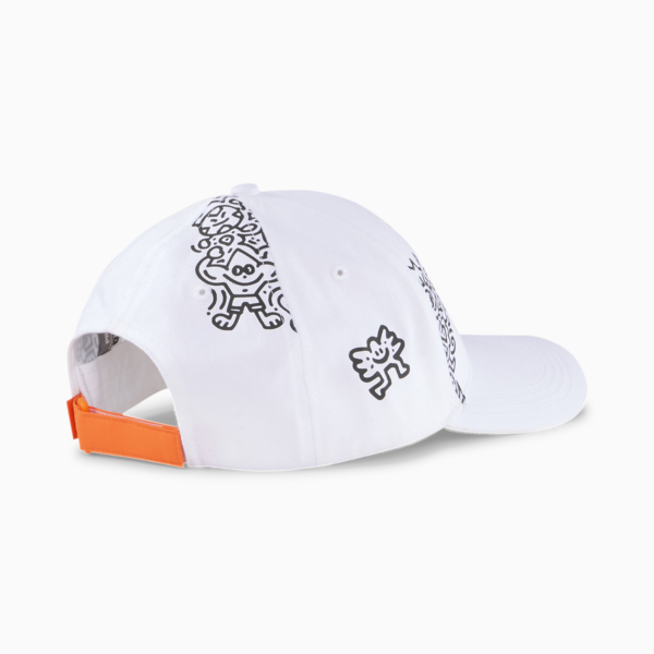 PUMA x MR DOODLE Cap, Puma White-Puma Black, large-ZAF