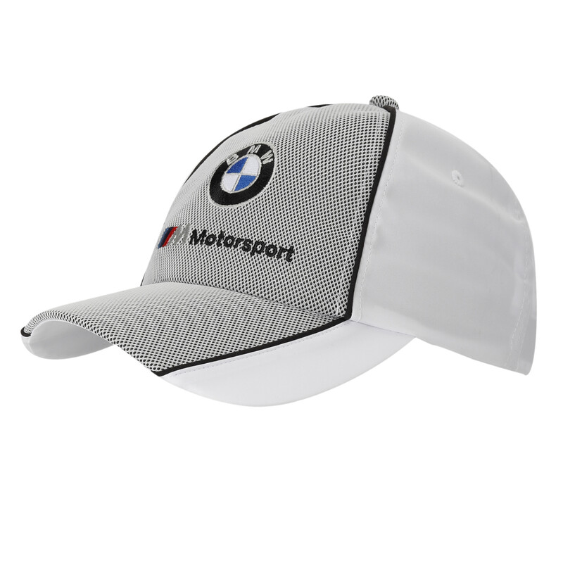 PUMA BMW M Motorsport Unisex Baseball Cap in White PUMA