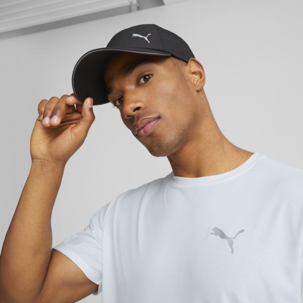 Gorra Essentials Running, Puma Black, large-MEX