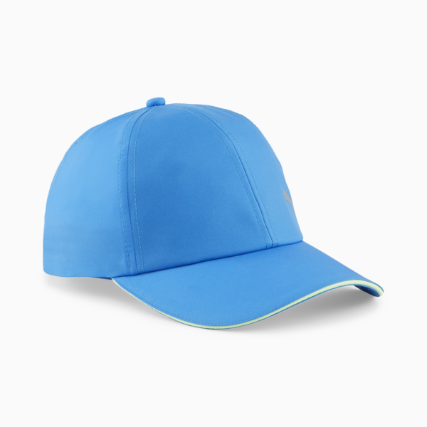 Essentials Running Cap, Ultra Blue-Speed Green, large-ZAF